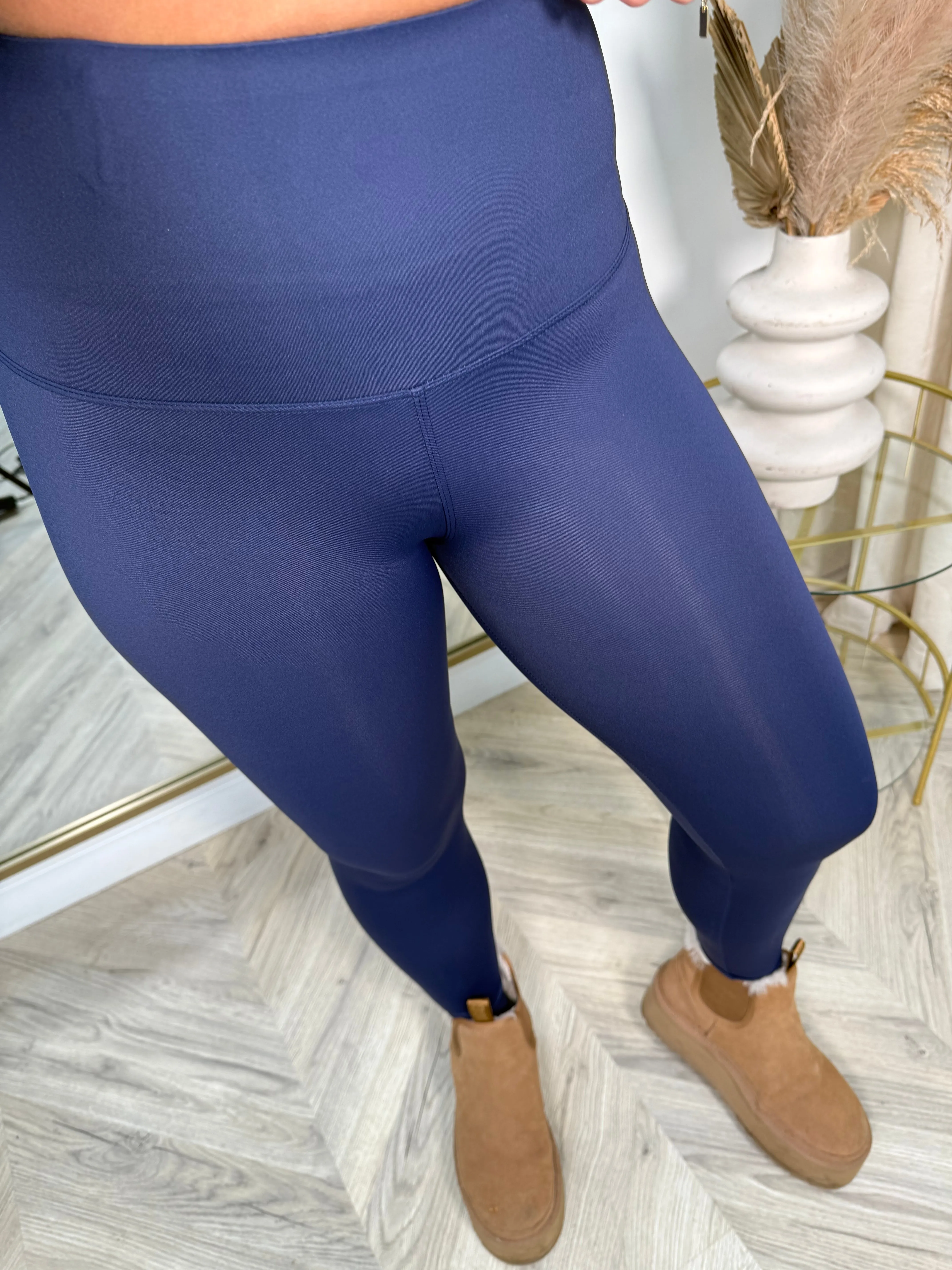 Navy Energy Leggings