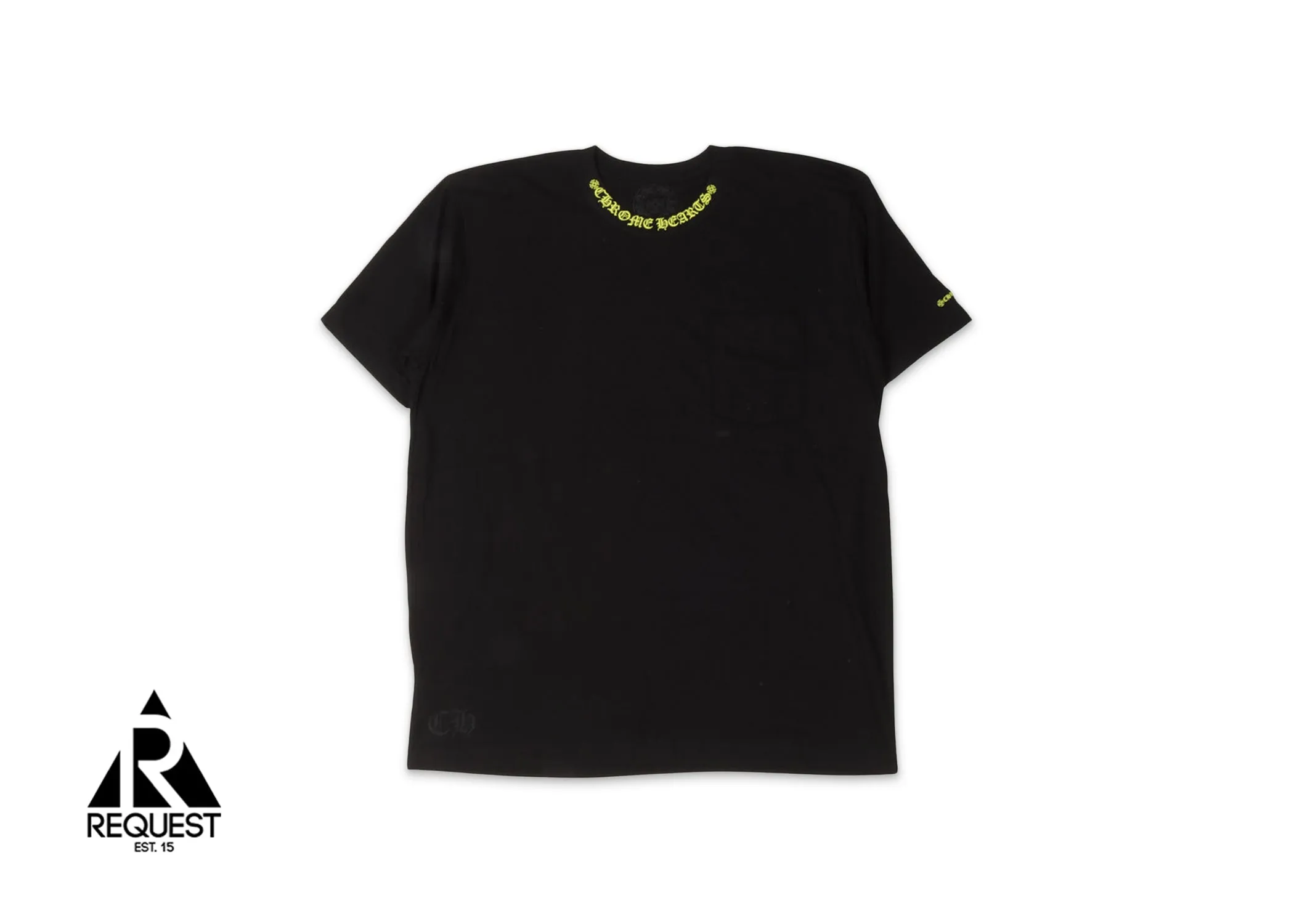 Neck Logo Tee "Black/Neon"