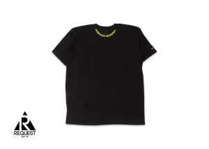 Neck Logo Tee "Black/Neon"