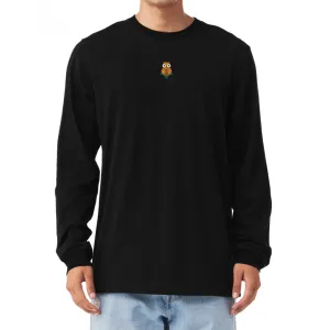 NYBG Owl Long Sleeve Shirt | Black