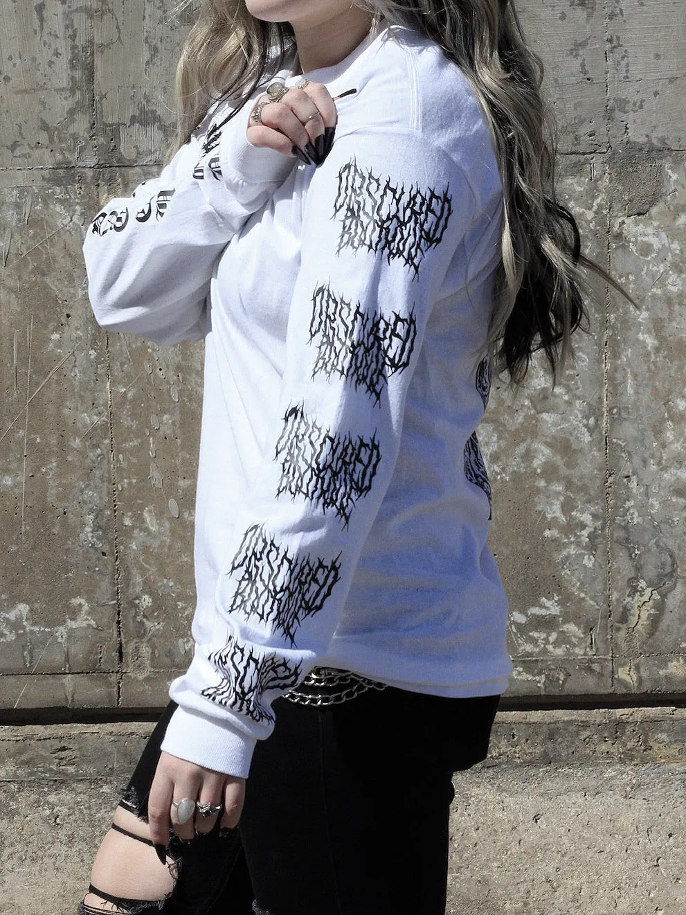 OBSCURED GORE LONG SLEEVE TEE