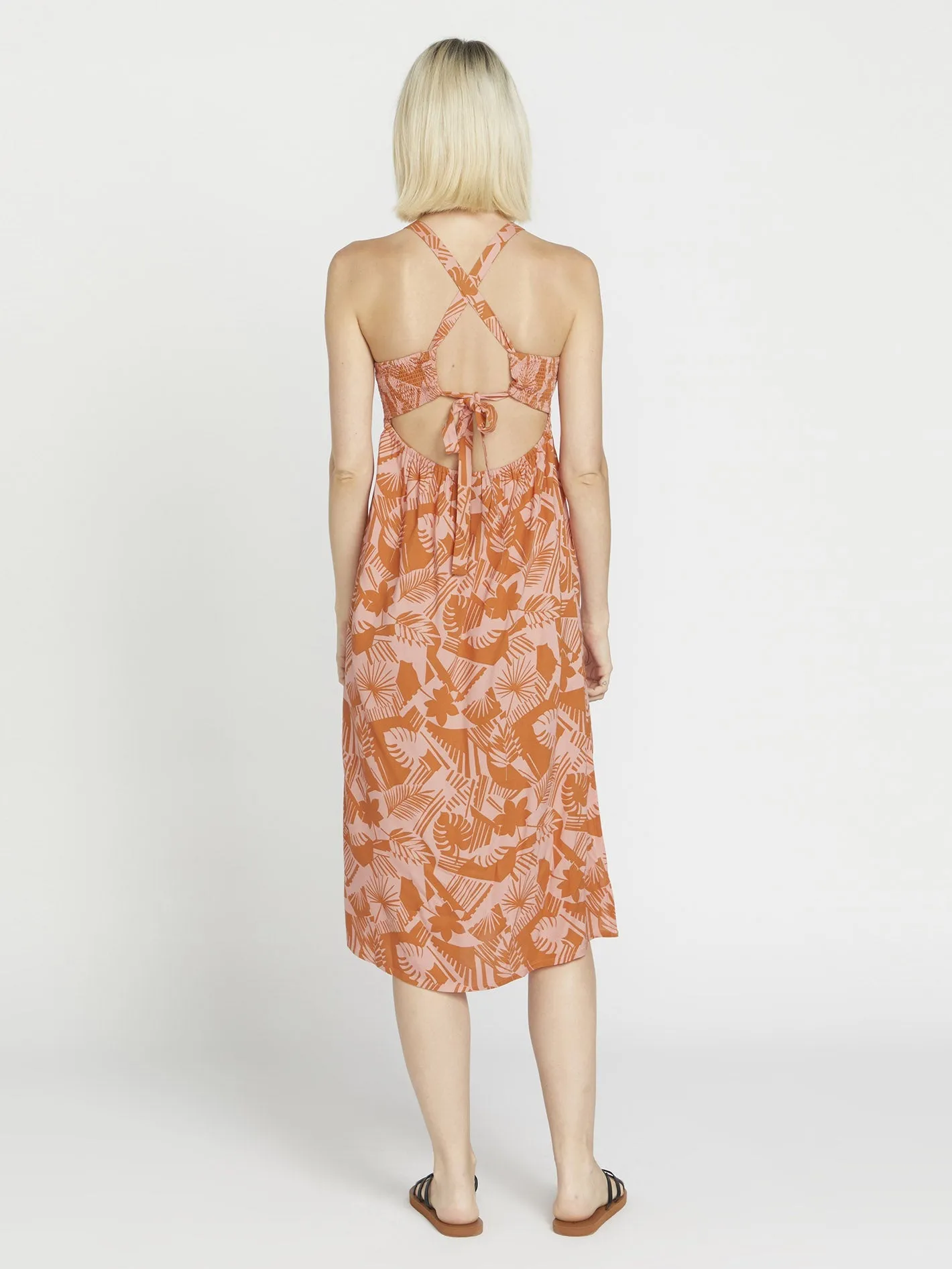 Off Tropic Kleid - Burnt Sienna