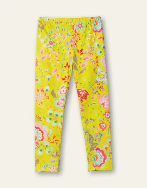 OILILY Tiska Girls Lime Punch Leggings - CLEARANCE SALE