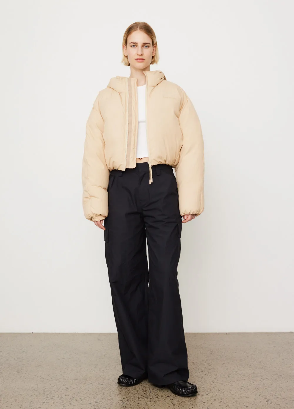 Oralee Matte Tech Puffer Jacket