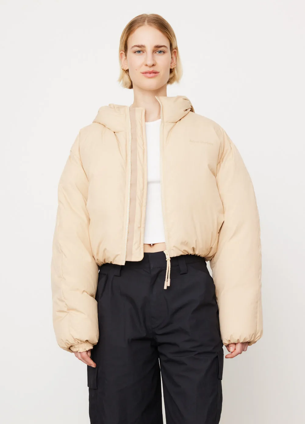 Oralee Matte Tech Puffer Jacket