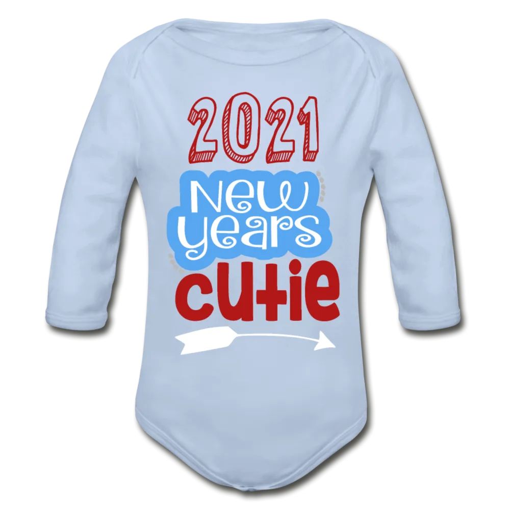 Organic Long Sleeve Baby Bodysuit