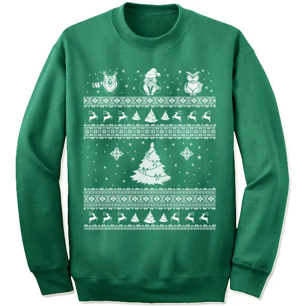Owl Christmas Sweater