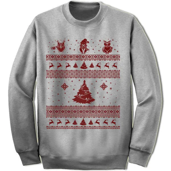 Owl Christmas Sweater