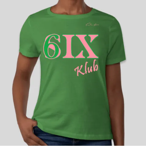 Phirst Ivy Ace Club Line Number Sorority Shirts