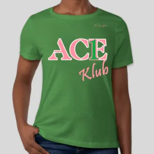 Phirst Ivy Ace Club Line Number Sorority Shirts