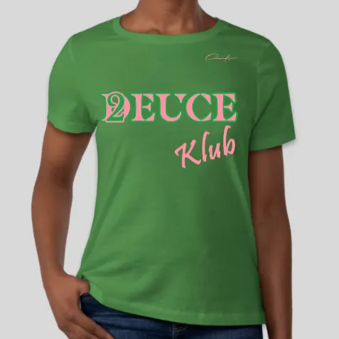 Phirst Ivy Ace Club Line Number Sorority Shirts
