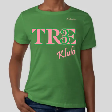 Phirst Ivy Ace Club Line Number Sorority Shirts