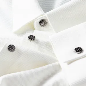 Pique Knit Textured Shirts For Men