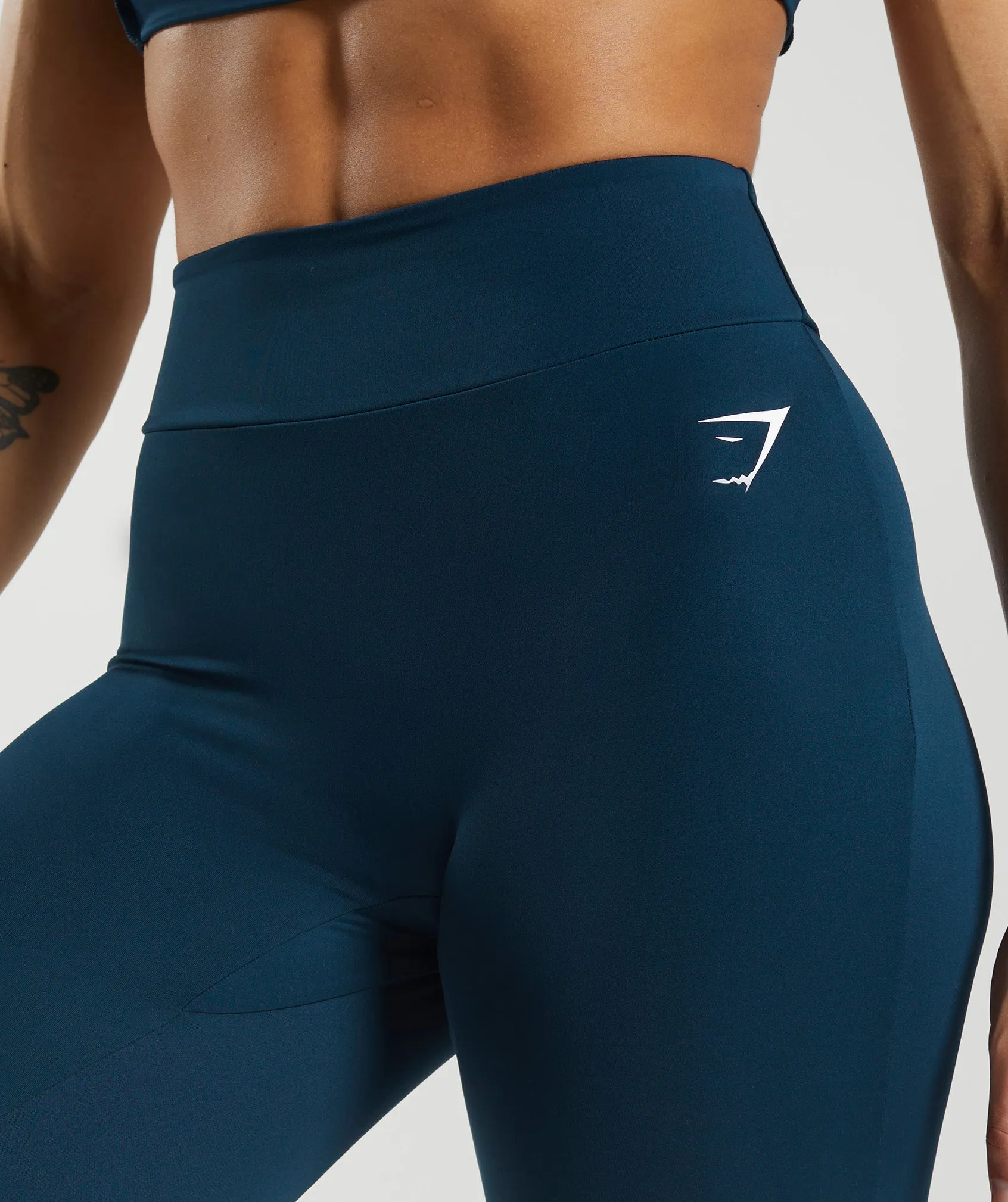 Power Regular Leggings - Navy