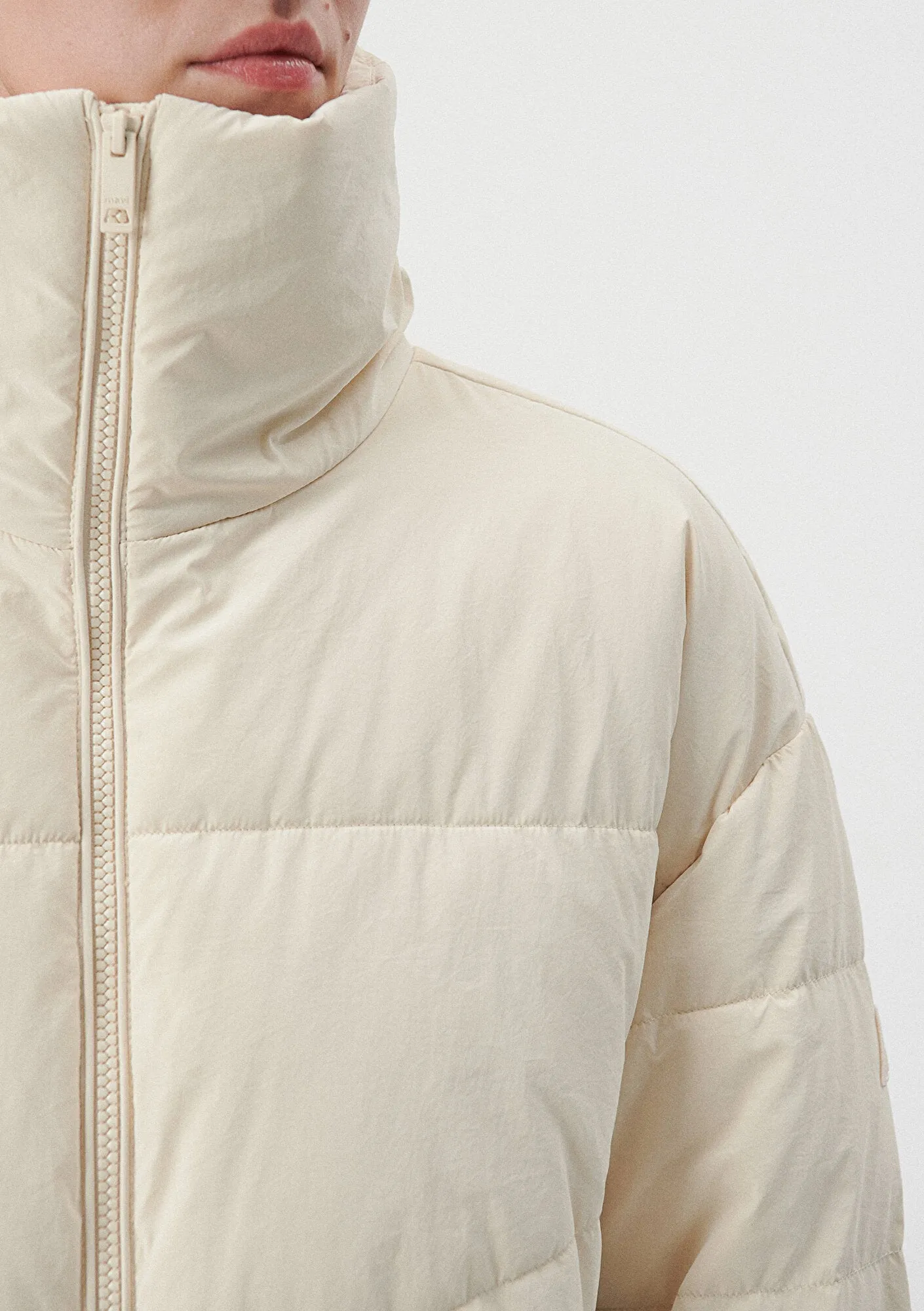 Premium Off White Puffer Jacket