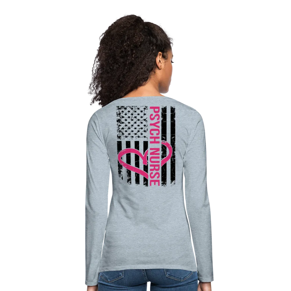 Psych Nurse Women's Premium Long Sleeve T-Shirt