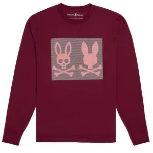 PSYCHO BUNNY CHICAGO HIGH DENSITY LONG SLEEVE T-SHIRT