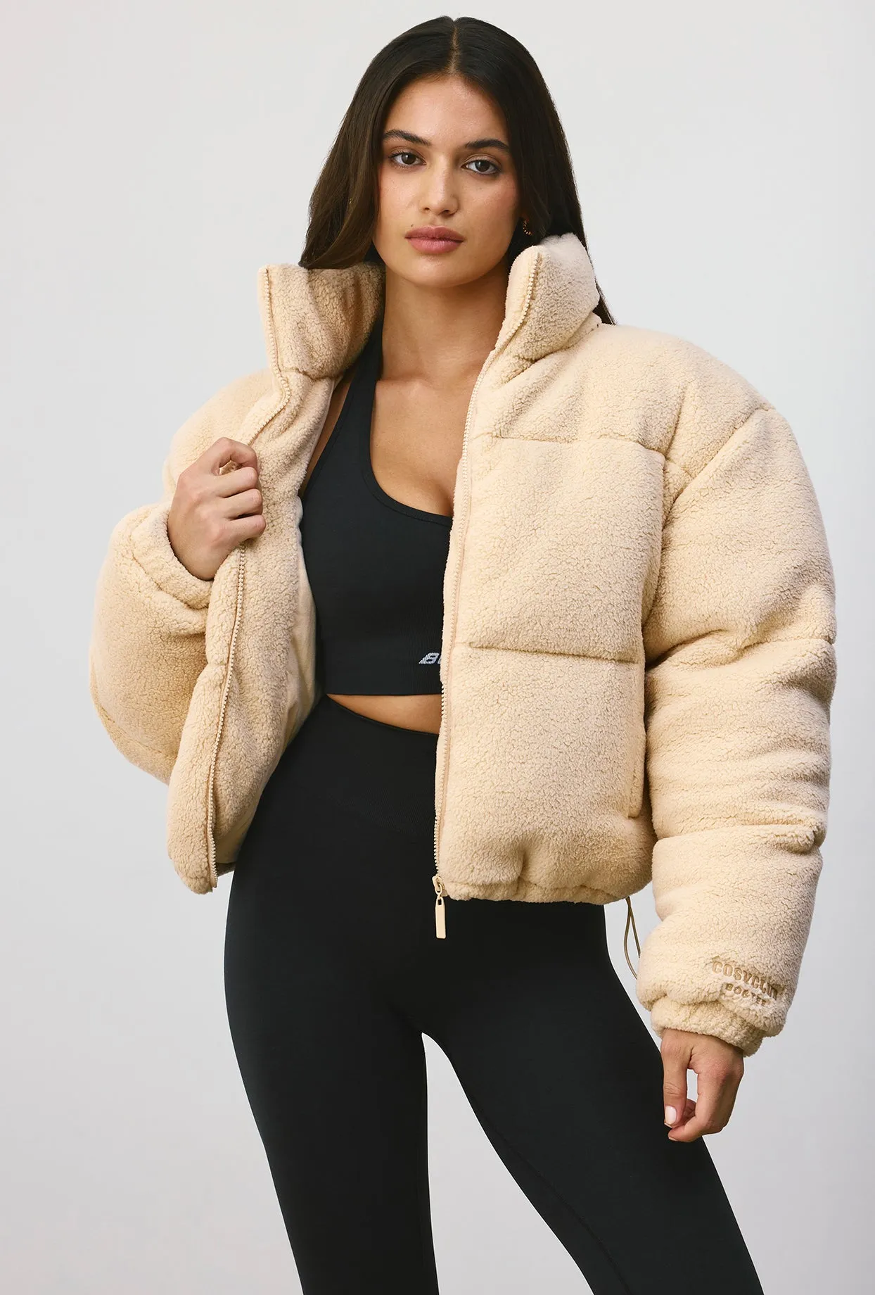 Puffer Jacket in Cashmere