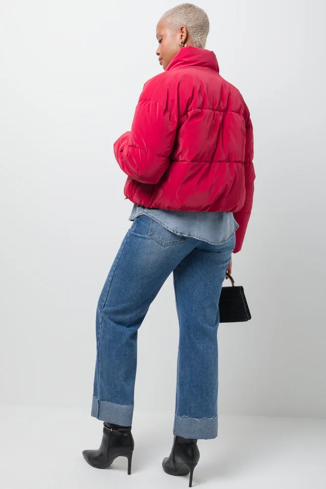 Puffer Jacket Red