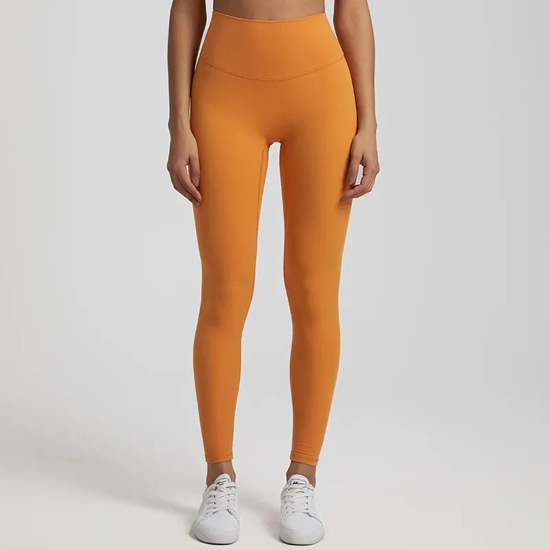 Push Up Butt V-Waist Yoga Pants - Buttery Soft Fitness Sport Leggings