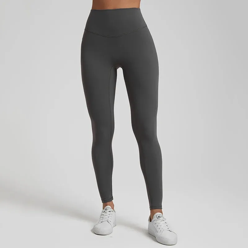 Push Up Butt V-Waist Yoga Pants - Buttery Soft Fitness Sport Leggings