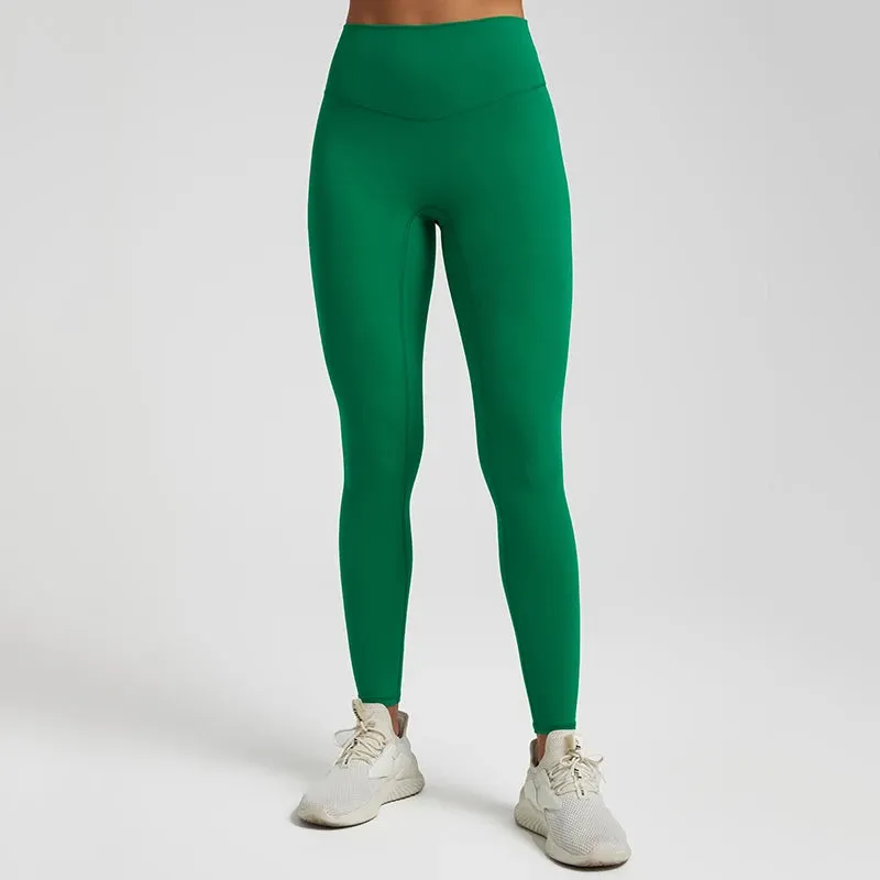 Push Up Butt V-Waist Yoga Pants - Buttery Soft Fitness Sport Leggings