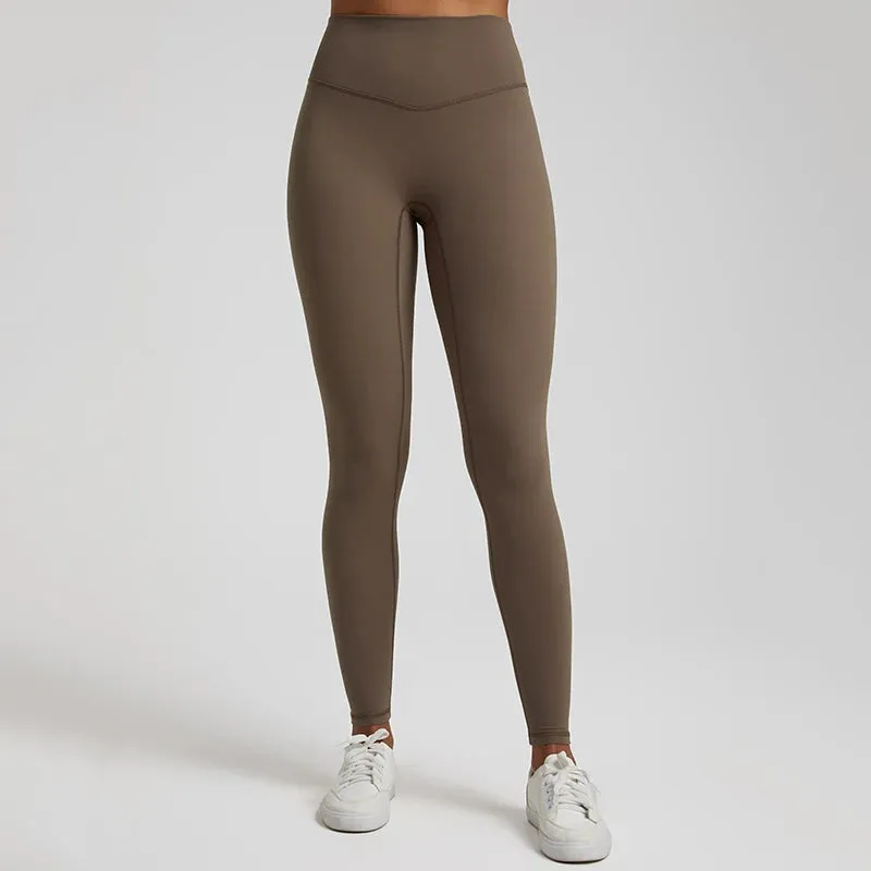 Push Up Butt V-Waist Yoga Pants - Buttery Soft Fitness Sport Leggings