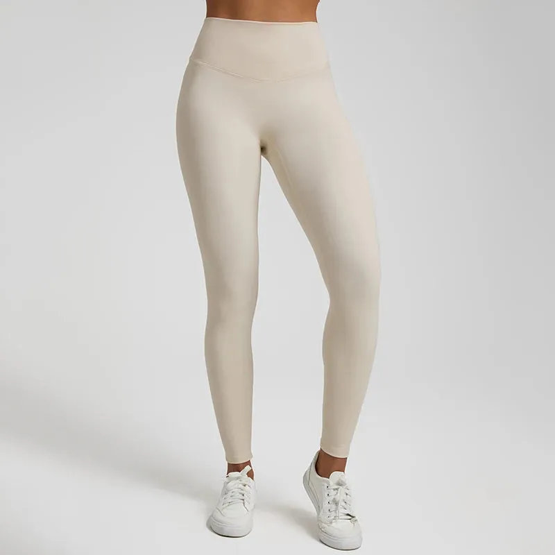 Push Up Butt V-Waist Yoga Pants - Buttery Soft Fitness Sport Leggings