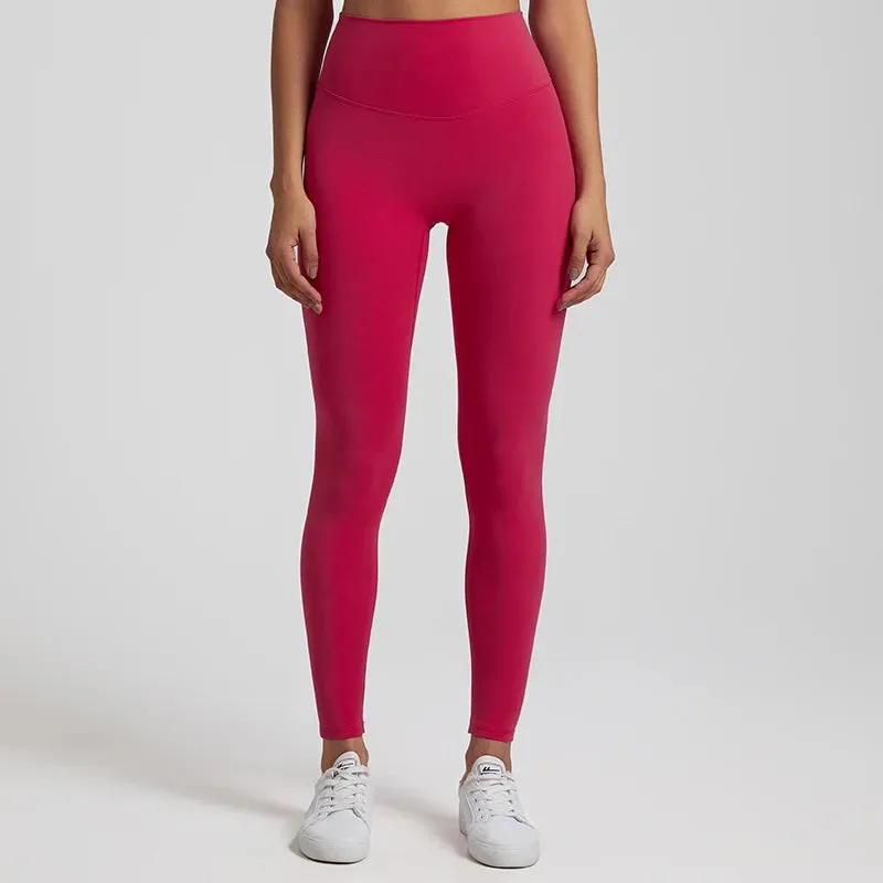 Push Up Butt V-Waist Yoga Pants - Buttery Soft Fitness Sport Leggings
