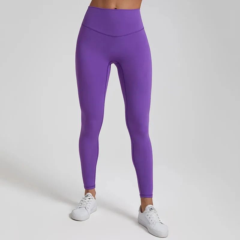 Push Up Butt V-Waist Yoga Pants - Buttery Soft Fitness Sport Leggings