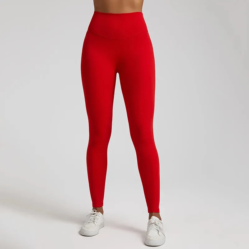 Push Up Butt V-Waist Yoga Pants - Buttery Soft Fitness Sport Leggings