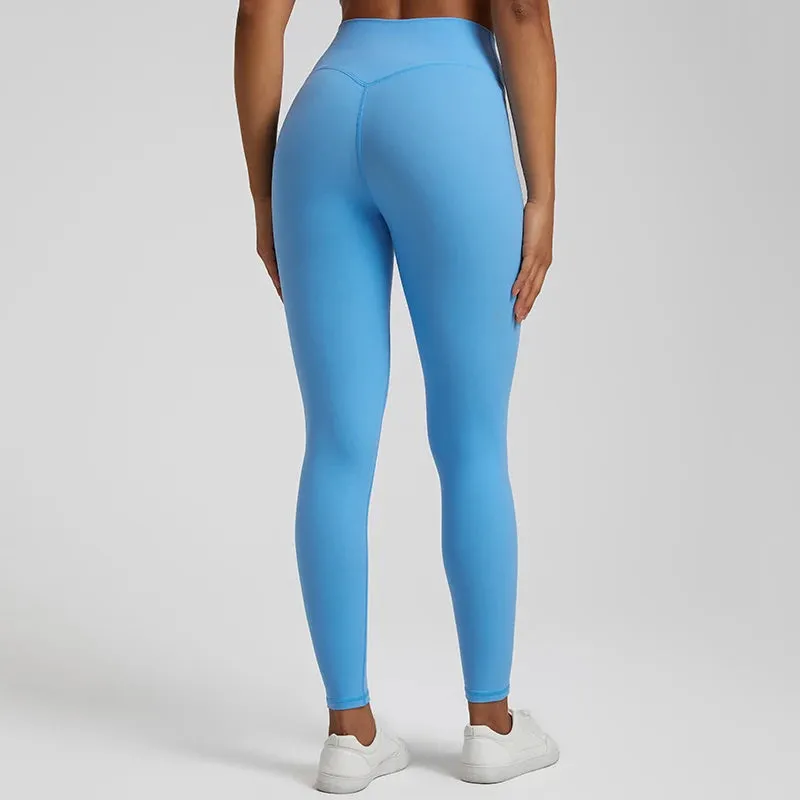 Push Up Butt V-Waist Yoga Pants - Buttery Soft Fitness Sport Leggings