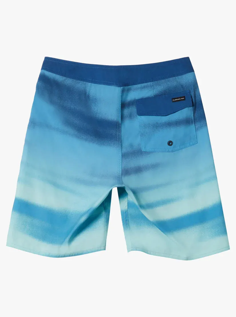 Quiksilver Youth Boys Everyday Fade 17" Boardshorts - Swedish Blue
