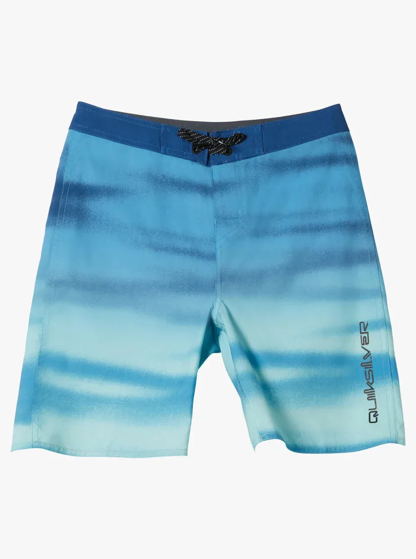 Quiksilver Youth Boys Everyday Fade 17" Boardshorts - Swedish Blue