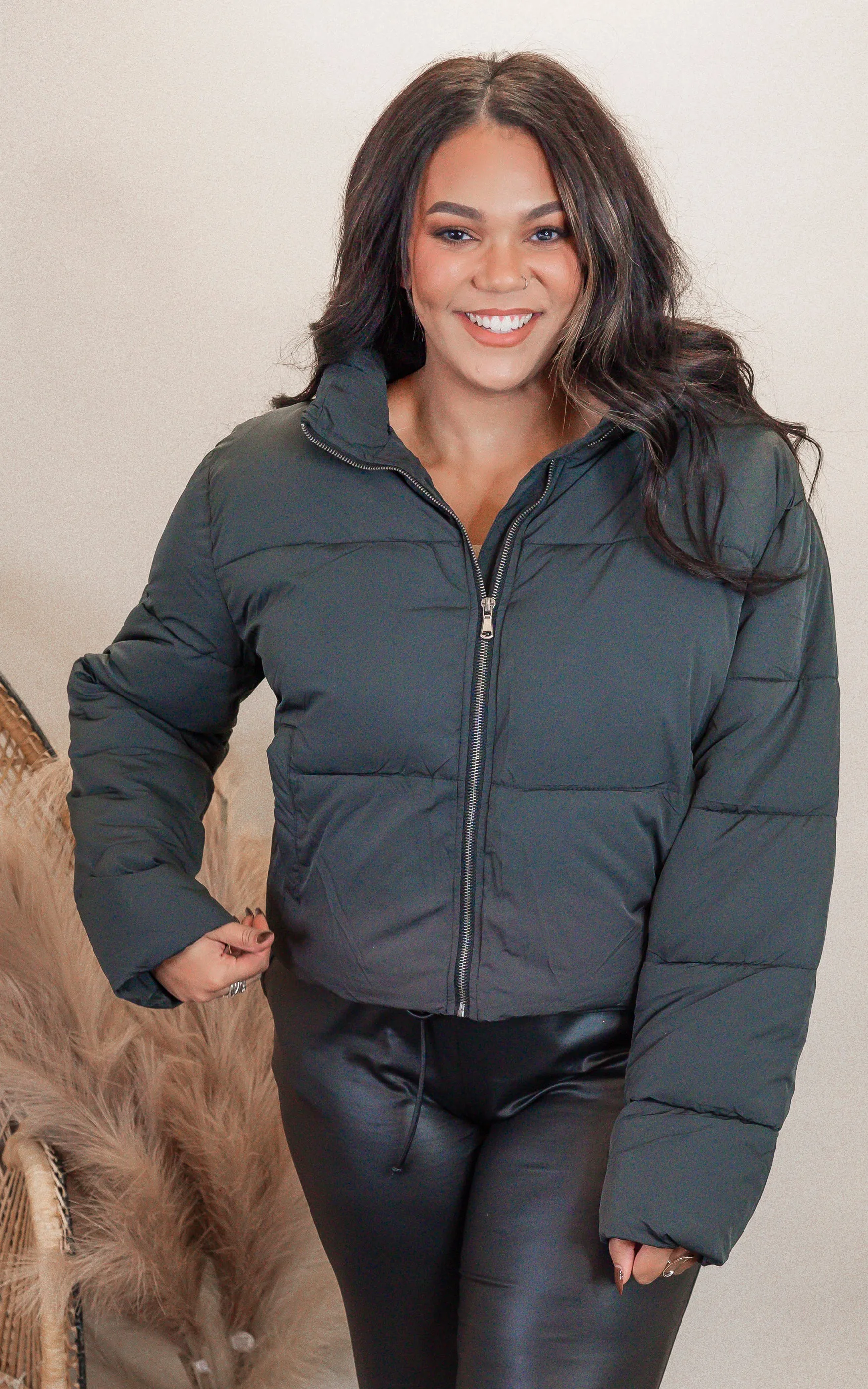 Quilted Puffer Coat - Final Sale