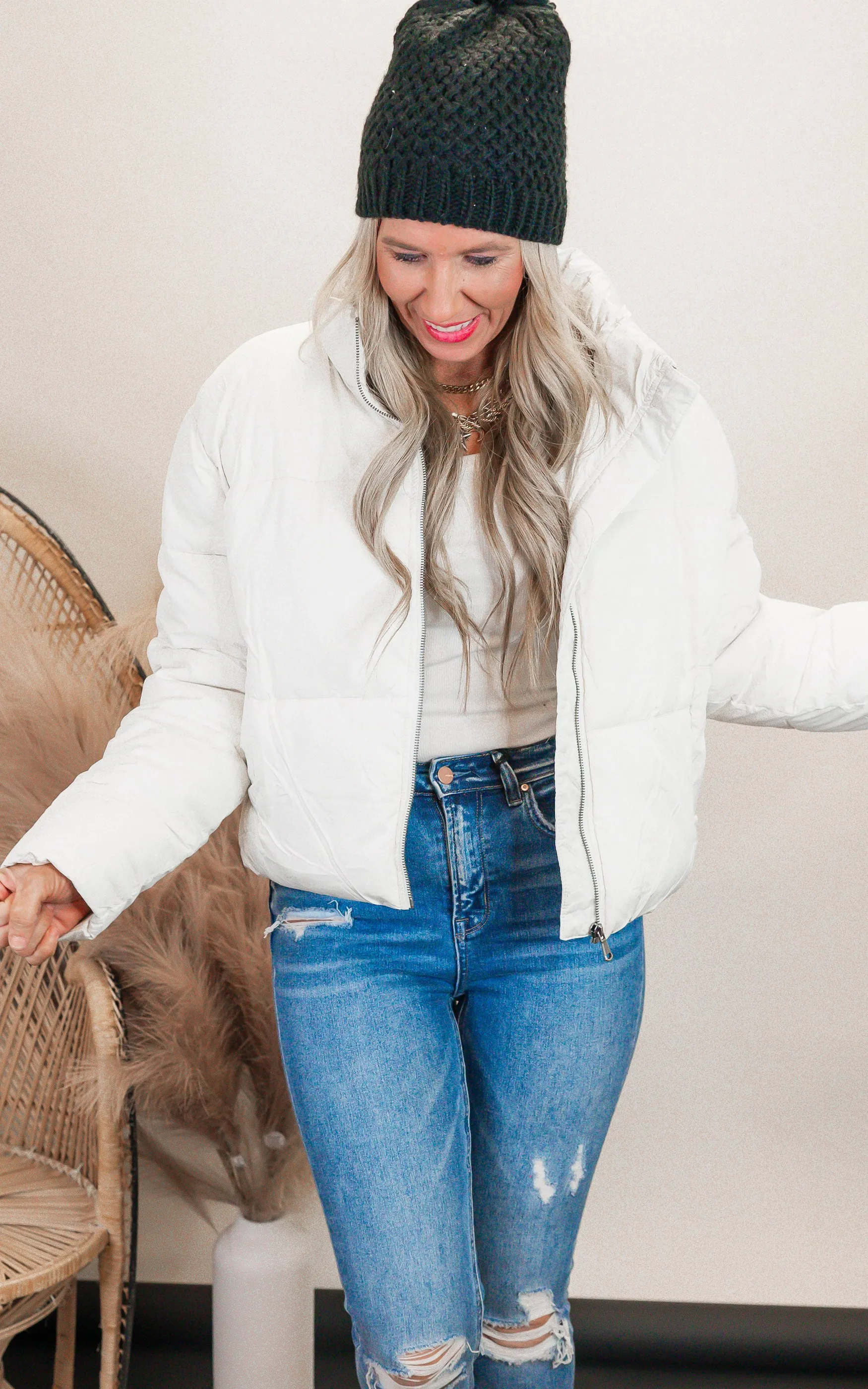 Quilted Puffer Coat - Final Sale
