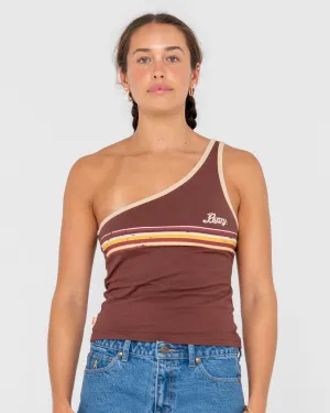 RACK OFF ONE SHOULDER TOP