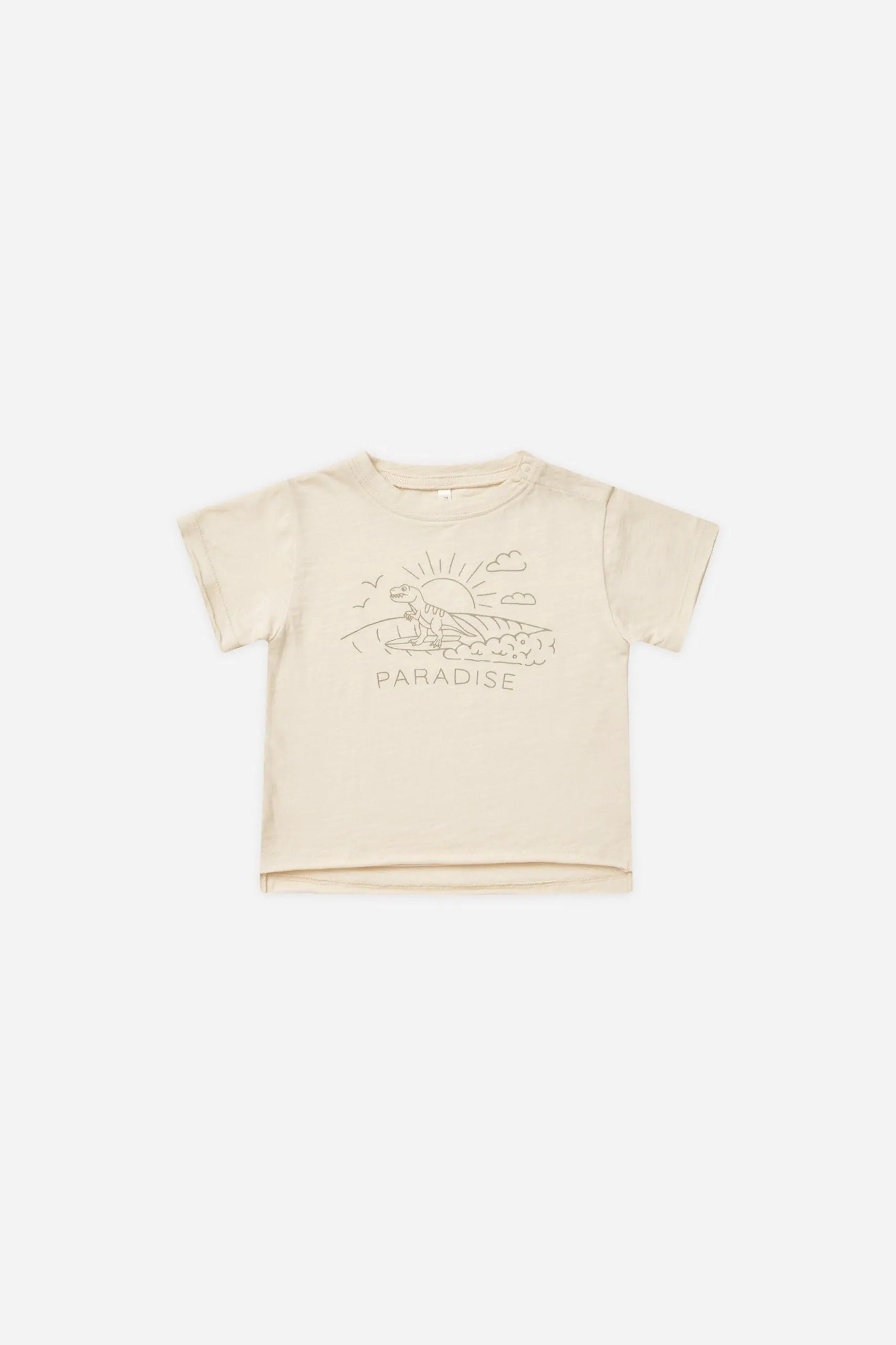 Raw Edge Tee | Paradise Ivory