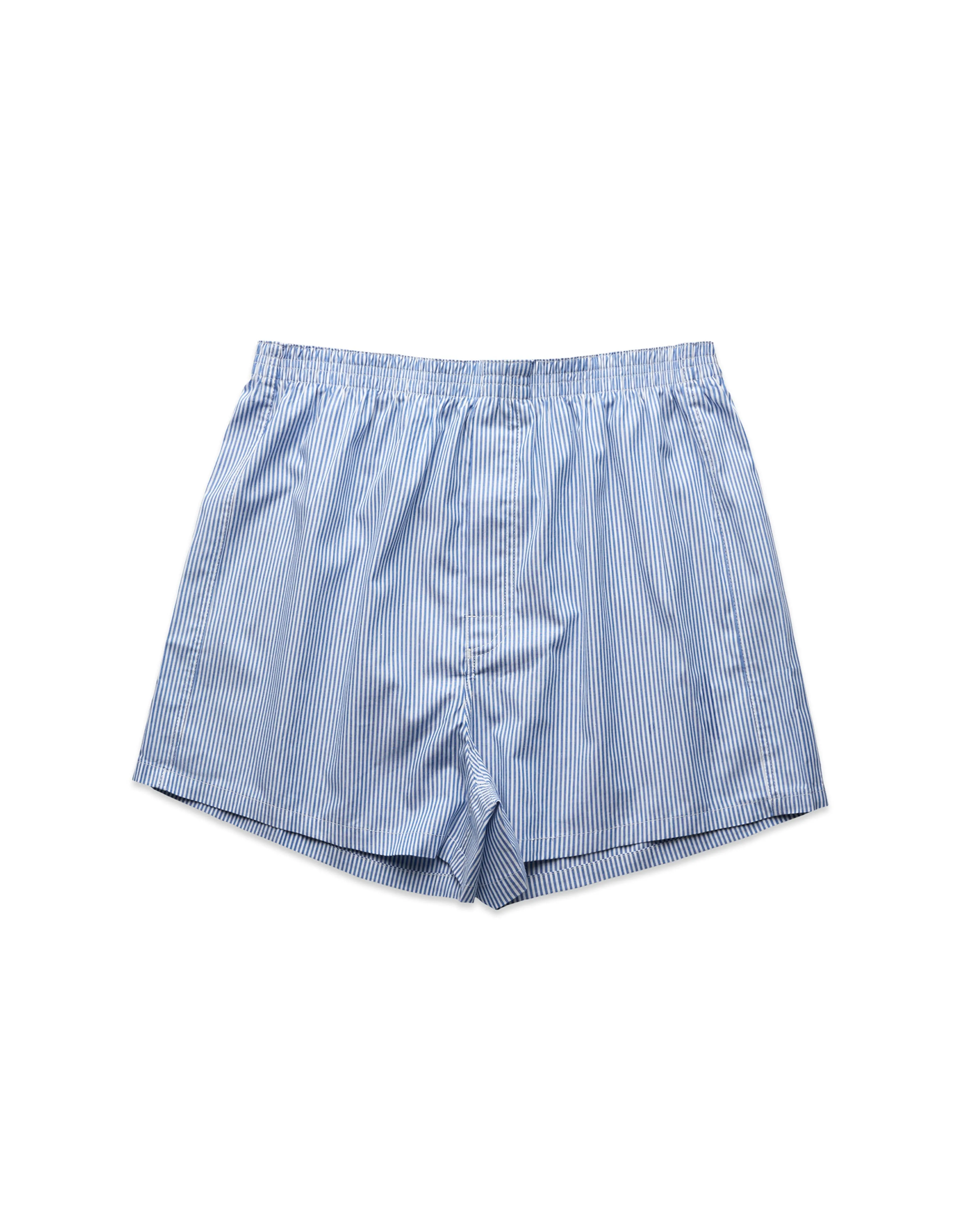 Relaxed Fit Woven Cotton Boxer Shorts