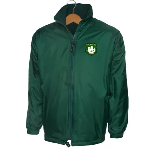 Retro Argyle FC Embroidered Reversible Fleece Jacket