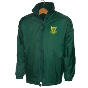Retro Hibs 1900s Embroidered Reversible Fleece Jacket