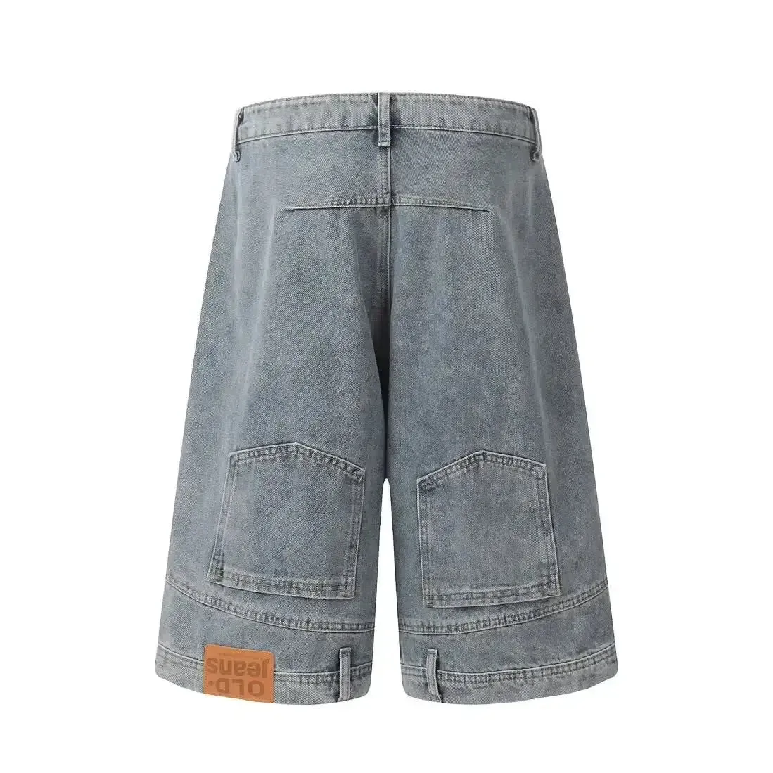 Reverse Jean Shorts