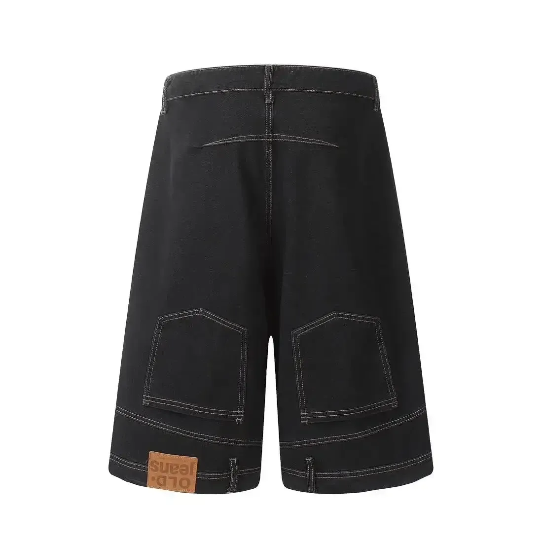 Reverse Jean Shorts