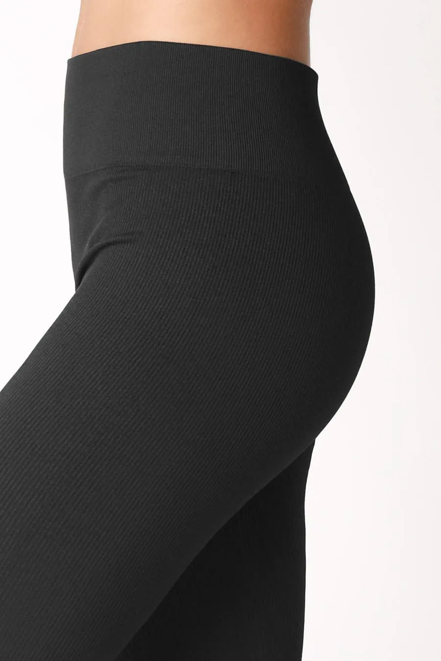 Ribbed High Waist Leggings