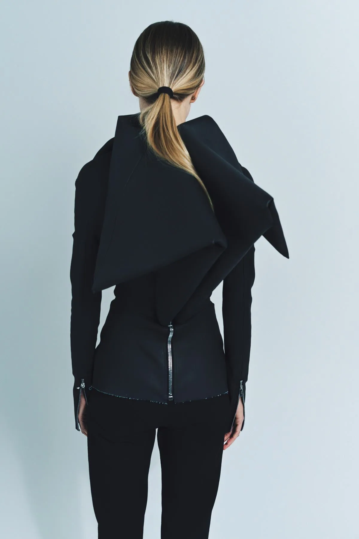 RICK OWENS | WINGED LONG SLEEVE TOP