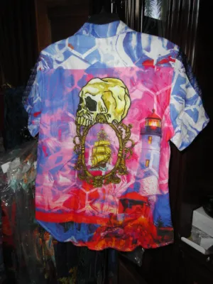 Robert Graham Siebel's Cove Limited Edition Short Sleeve Shirt Size 4XL New with Tags