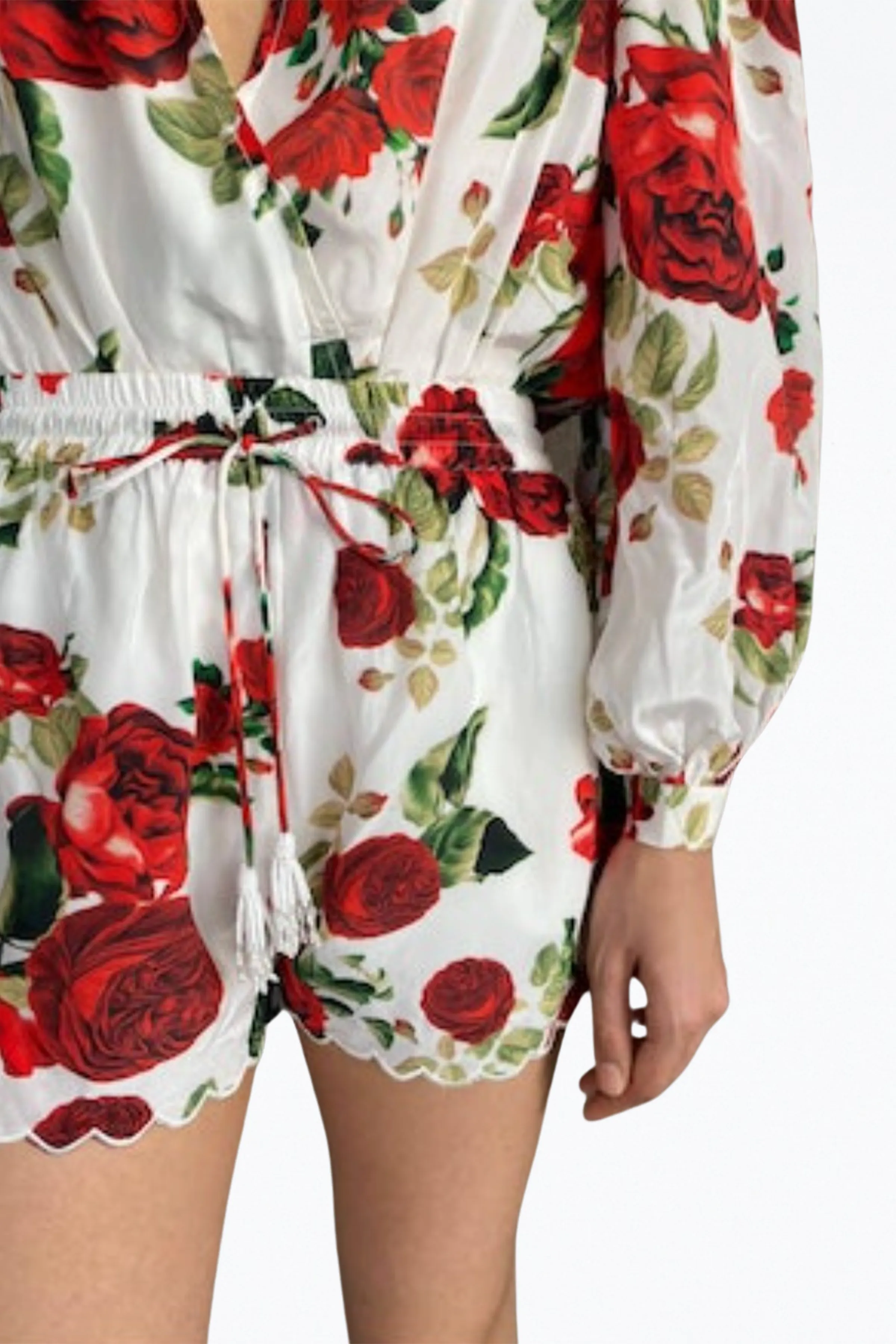 ROSIE FLORAL-PRINT CREPE SHORTS