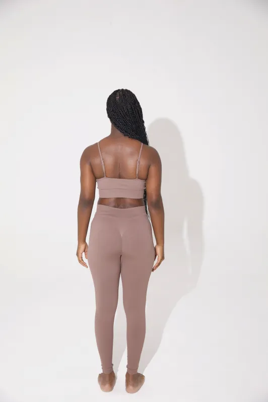 Sand | Crop Top   Leggings