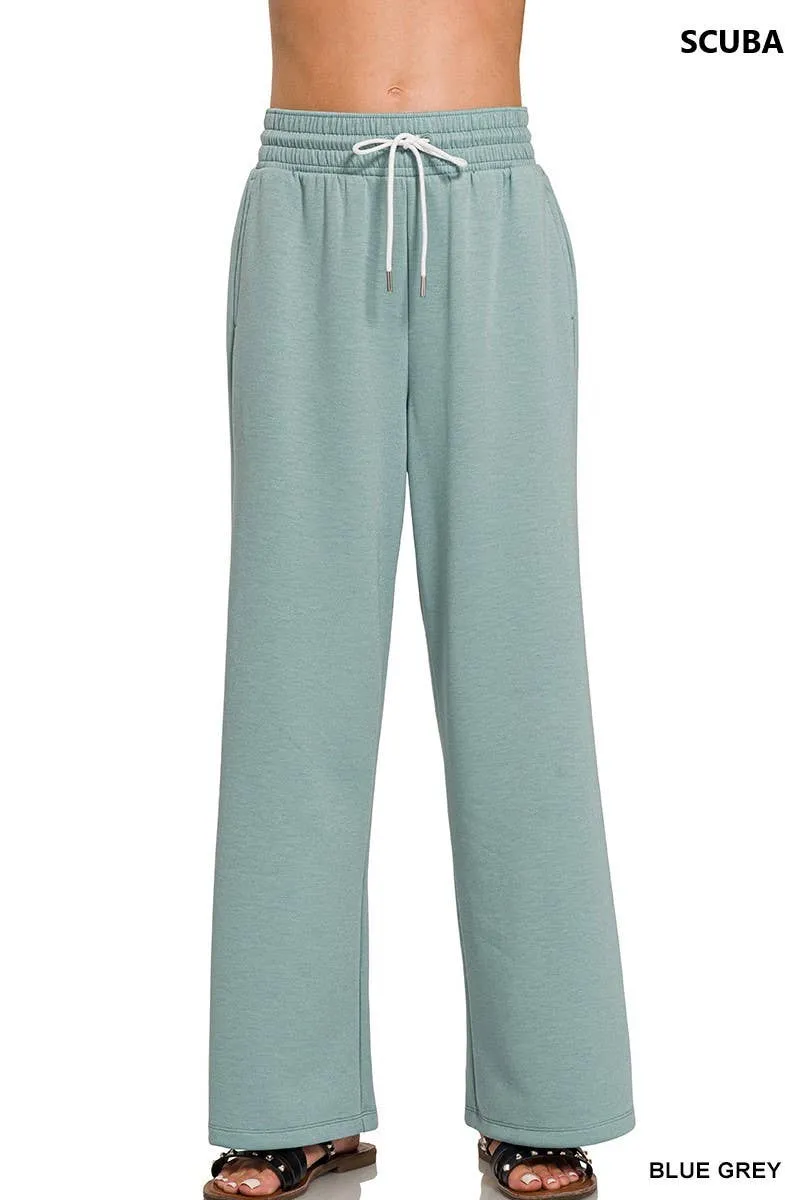 Scuba Drawstring Pants