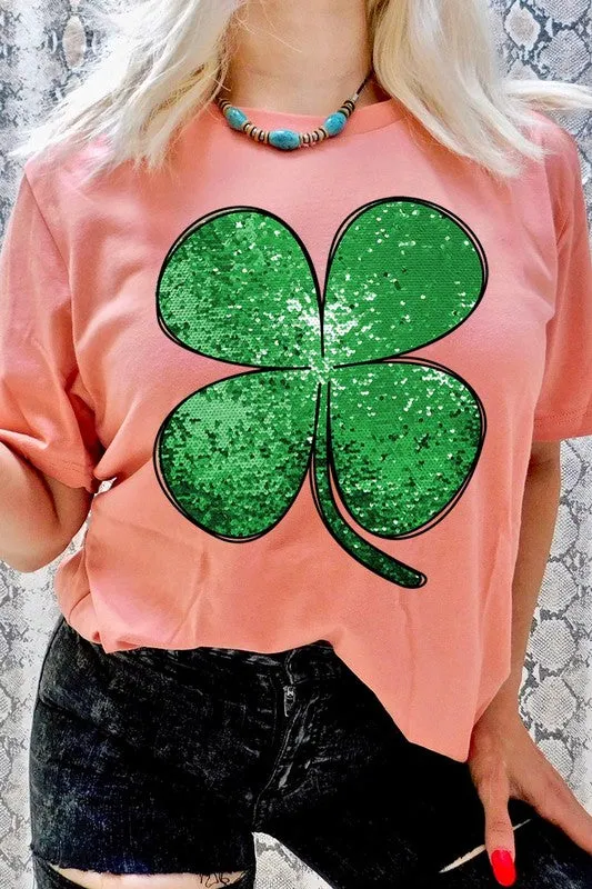 Shamrock St Patricks Day Graphic T Shirts